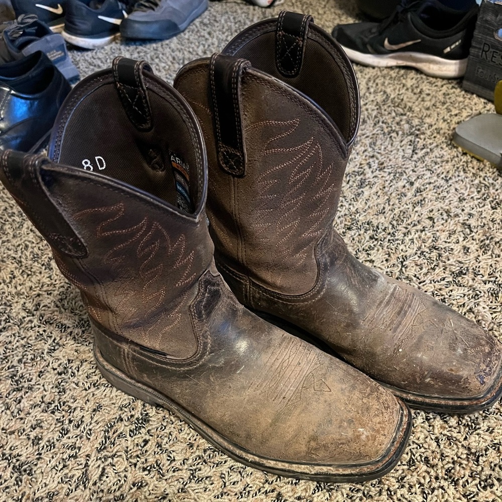 Ariat Steel Toe Waterproof Work Boot